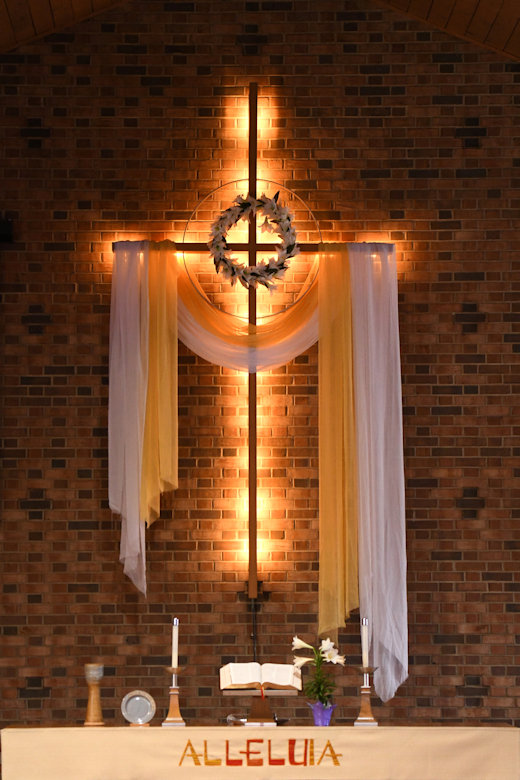 Peace Prez worship cross